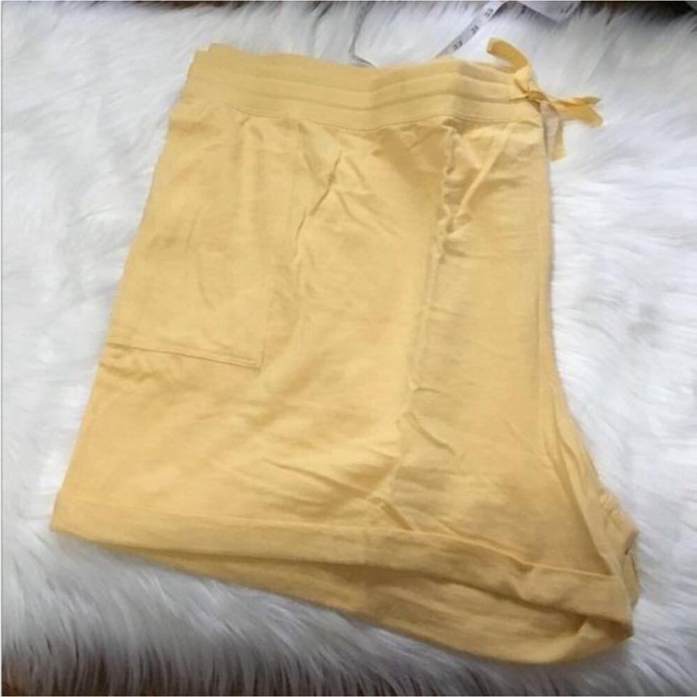 Sonoma Goods For Life midrise shorts Woman’s size 4X cider yellow pockets - Picture 3 of 12